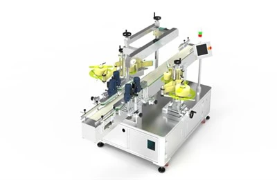 Double sided etikèt machin